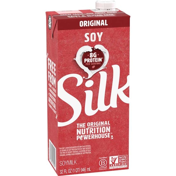 Soymilk様 Silk Soy Milk, Original, Dairy Free, Gluten Free, Vegan Milk